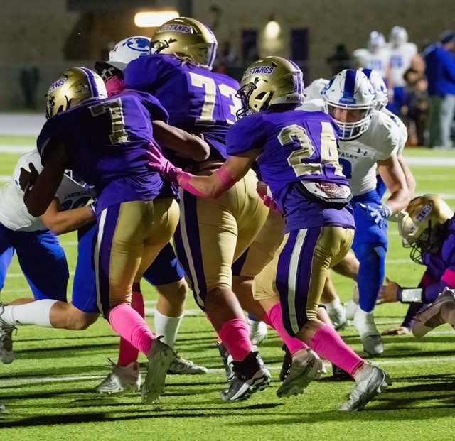 Second half propels Lampasas football to win at Marble Falls Texas